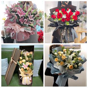 520情人节红玫瑰鲜花生日花束湖北武汉市汉阳区武昌区青山区同城