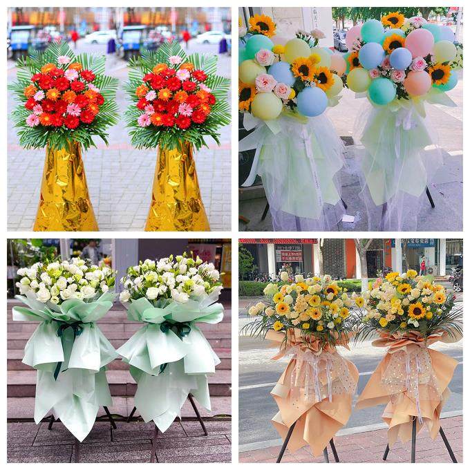 新店开张开业花篮广东韶关市新丰县乐昌市南雄市同城速递鲜花庆典