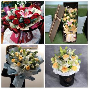 520情人节红玫瑰鲜花生日花束北京市大兴区博兴青云店采育镇同城