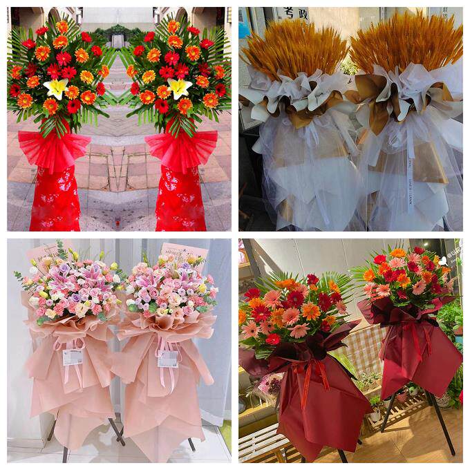 新店开张开业花篮鲜花广东深圳市龙华区观湖民治龙华同城速递上门