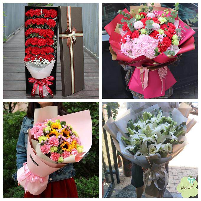玫瑰百合向日葵康乃馨鲜花河南洛阳市涧西区吉利区洛龙区同城速递