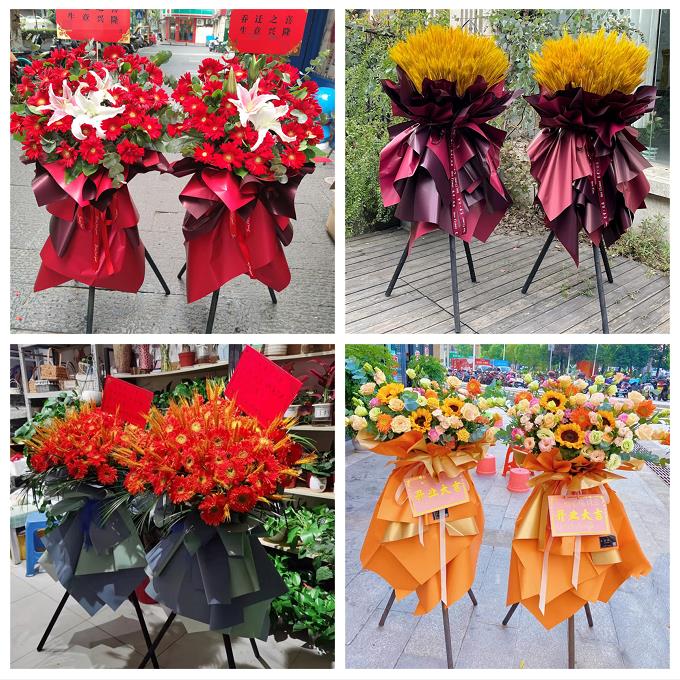 新店开张开业花篮鲜花内蒙古呼和浩特和林格尔武川县同城速递上门