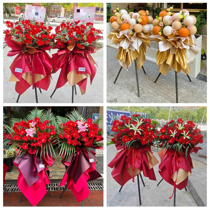 新店开张开业花篮鲜花同城速递上门广东广州市花都南沙从化增城区