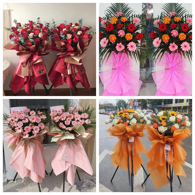 新店开张开业花篮鲜花甘肃平凉市崇信灵台庄浪静宁县同城速递上门