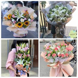 520情人节红玫瑰鲜花生日花束北京市昌平区延寿流村十三陵镇同城