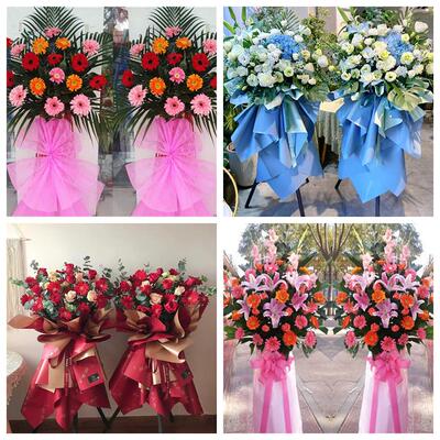 新店开张开业花篮江苏盐城市射阳县建湖县东台市同城速递鲜花庆典