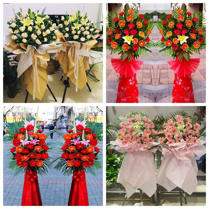 新店开张开业花篮天津市河东区富民路二号桥春华同城速递鲜花庆典,鲜花速递/花卉仿真/绿植园艺,商务用花,淘宝优惠券,粉丝福利购,淘宝优惠卷