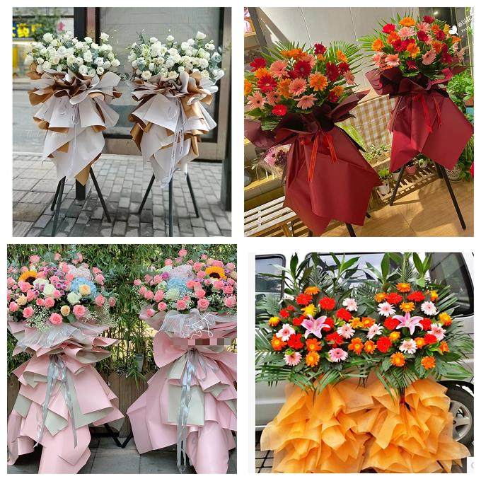 新店开张开业花篮上海市静安区共和新路南京西路同城速递鲜花庆典