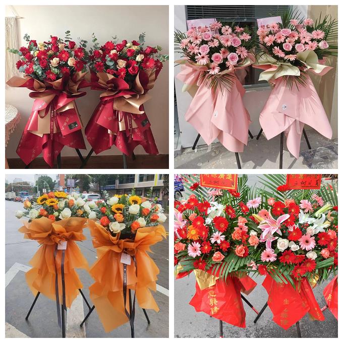 新店开张开业花篮鲜花甘肃酒泉市肃州区玉门市敦煌市同城速递上门