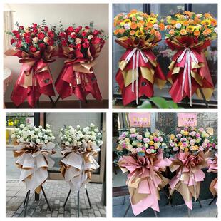 新店开张开业花篮鲜花陕西榆林市府谷靖边定边绥德县同城速递上门