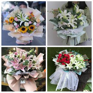 520情人节红玫瑰鲜花生日花束北京市东城区东华门景山交道口同城