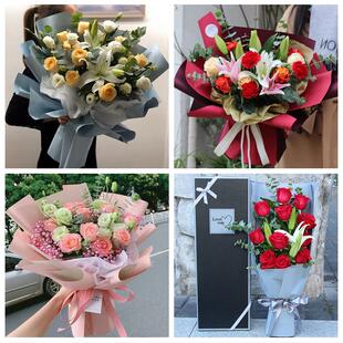 520情人节红玫瑰鲜花生日花束内蒙古包头市九原区土默特右旗同城