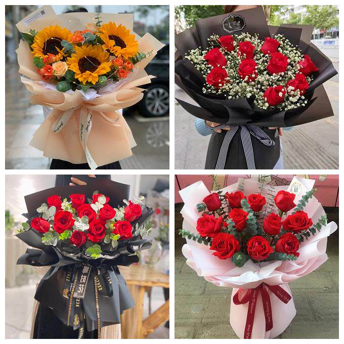 红玫瑰鲜花情人节生日表白花束礼物四川南充市顺庆区高坪区嘉陵区