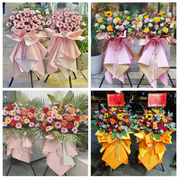 同城鲜花店送朋友新店公司开业花篮湖南常德市桃源县石门县津市市