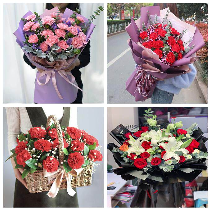 玫瑰百合向日葵康乃馨鲜花广东深圳市光明区凤凰玉塘马田同城速递