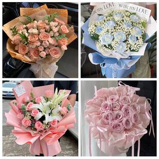 99朵玫瑰花束妇女节向日葵生日鲜花浙江宁波象山宁海县余姚慈溪市