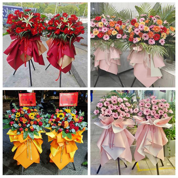 同城鲜花店送朋友新店公司开业花篮湖南省常德市汉寿县澧县临澧县