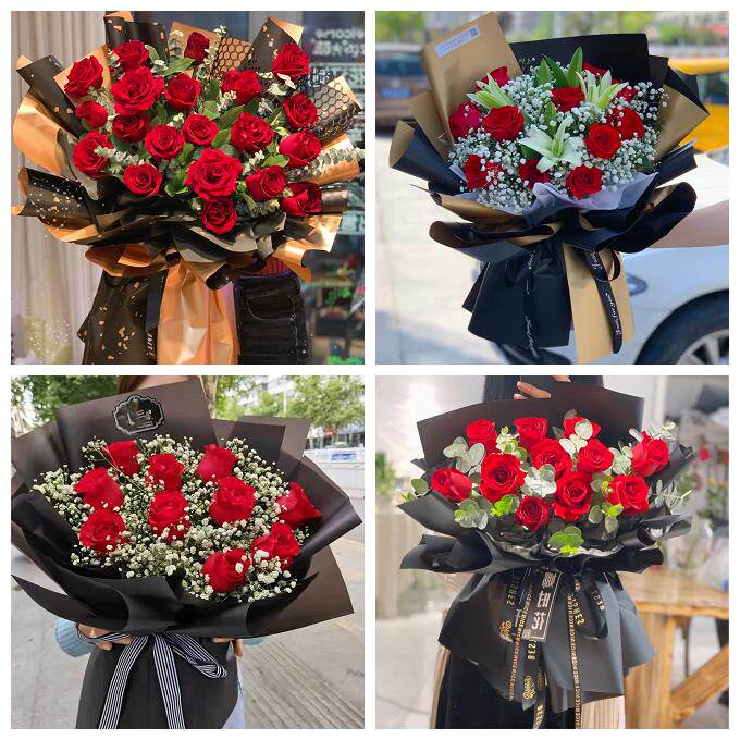 红玫瑰鲜花情人节生日表白花束礼物江苏连云港市东海县灌云灌南县