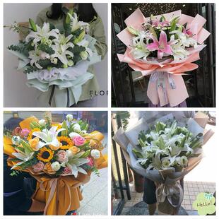 520情人节红玫瑰鲜花生日花束黑龙江大庆市肇州县肇源林甸县同城