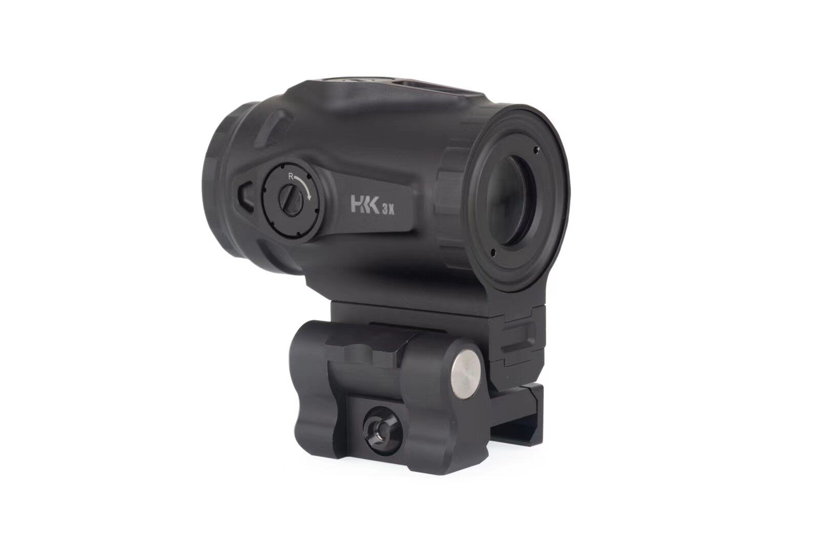 HK3X 3倍放大金属红点望远镜挂墙玩具模型弹弓
