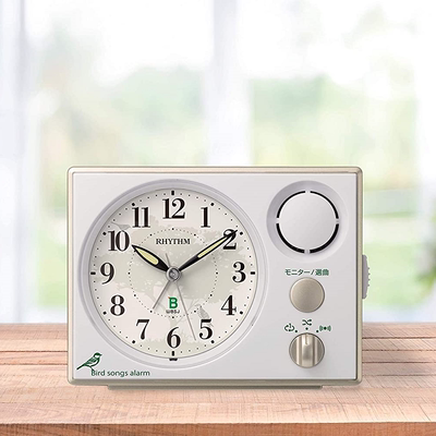 日本丽声静音闹钟鸟鸣鸟叫铃声