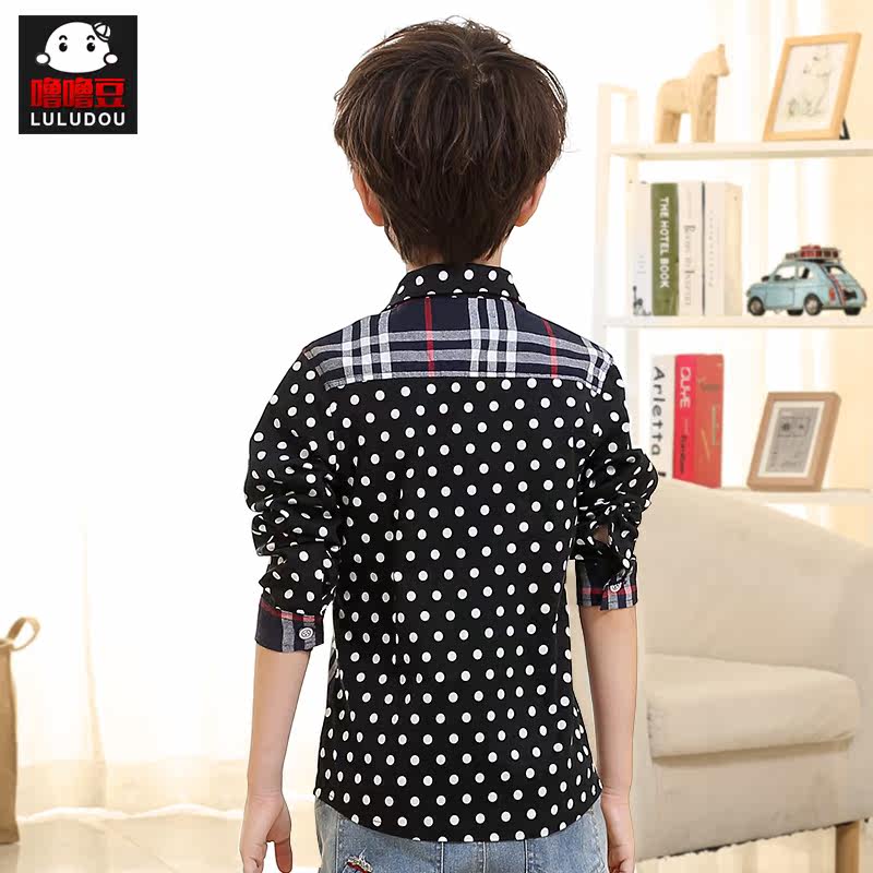 Chemise garcon à manche longue - Ref 2077498 Image 3