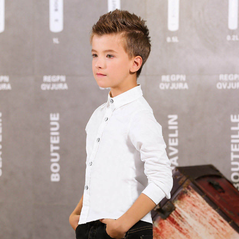 Chemise garcon à manche longue - Ref 2075116 Image 4