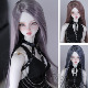 Eden造物间 6分现货 新中分混色假发 bjd
