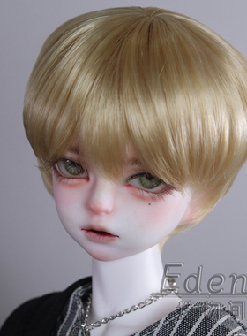 Eden造物间 高温软丝 叔3分4分6分 BJD SD男娃假发 假毛短头 现货