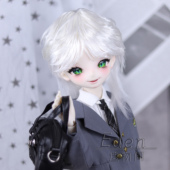 Eden造物间 3分小3分预售 bjd假发牛奶丝造型发