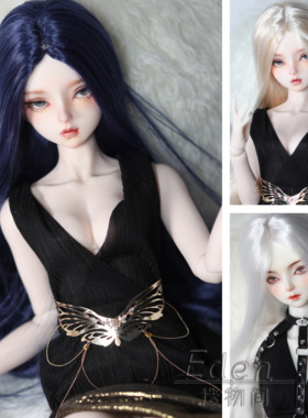 Eden造物间 bjd假发3分小三分 4分6分 牛奶丝中分现货