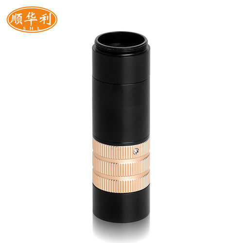 机械视觉CCD工业相机300/600X倍变焦显微镜C/CS放大镜头对位检测