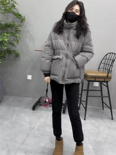 今年流行新款高级感超好看上衣又a又飒设计感小众棉服外套女秋冬