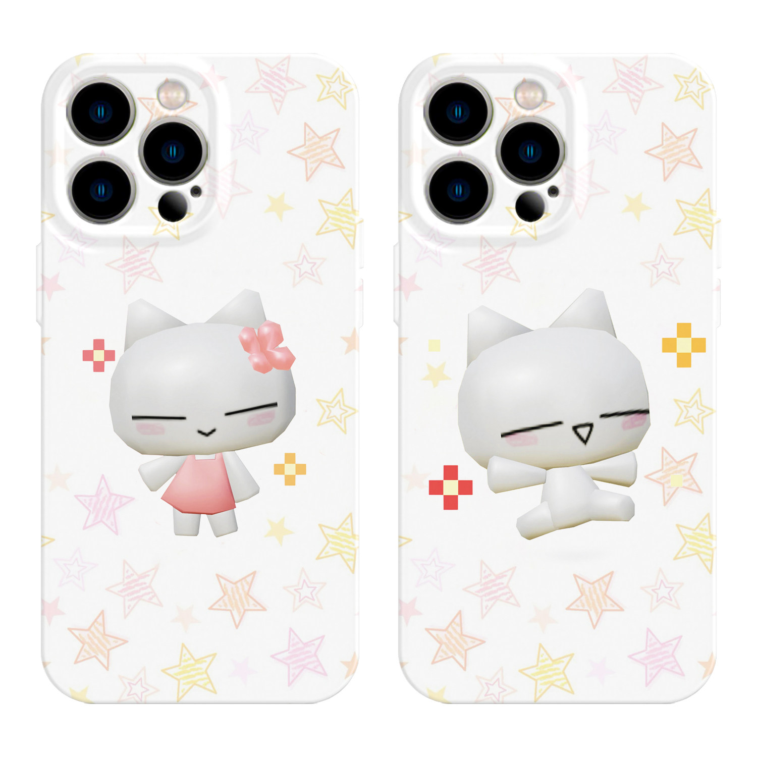 适用iPhone16promax苹果15手机壳14情侣13可爱12兔子17华为mate60荣耀Pura70小米vivox200一加opporeno软nova