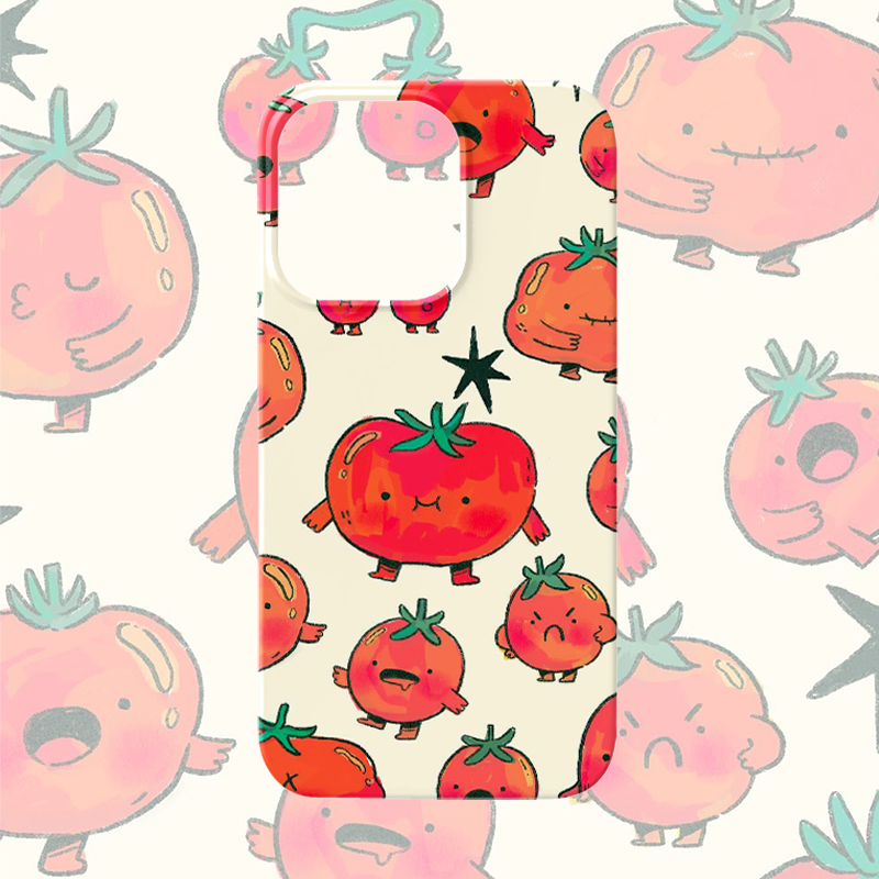 超可爱~一群番茄手机壳