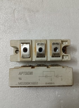 库存 MD200K16D2 正品APTSEMI 可控硅 IGBT电源功率模块200A1600V