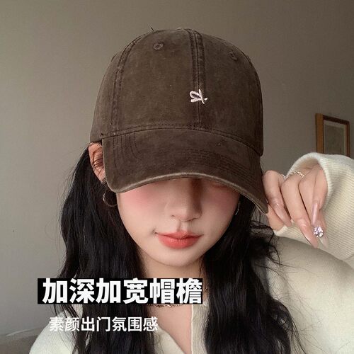 男女款可戴不挑脸型显脸小棒球帽