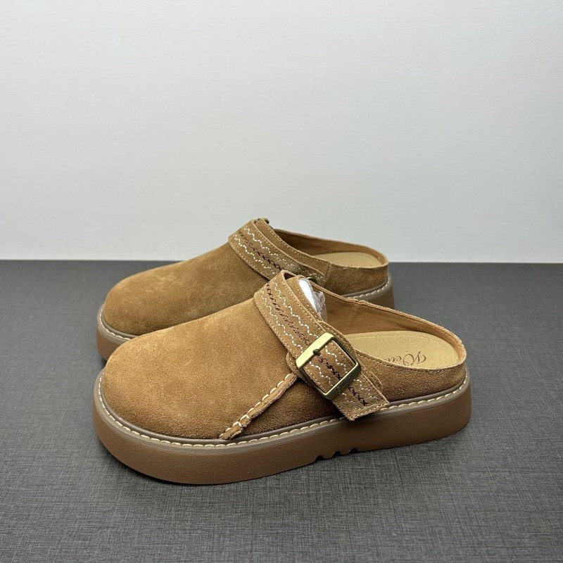 38码撤柜清仓处理磨砂皮勃肯鞋春秋厚底轻便休闲百搭包头半拖鞋女,女鞋,勃肯鞋/软木鞋,淘宝优惠券,粉丝福利购,淘宝优惠卷