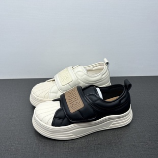 新款 春秋季 时尚 休闲百搭厚底日常运动鞋 撤柜断码 女板鞋 处理小白鞋