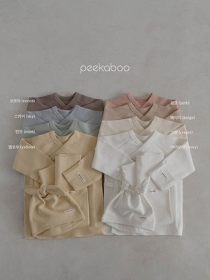 韩国童装代购PEEKABOO23冬家居服