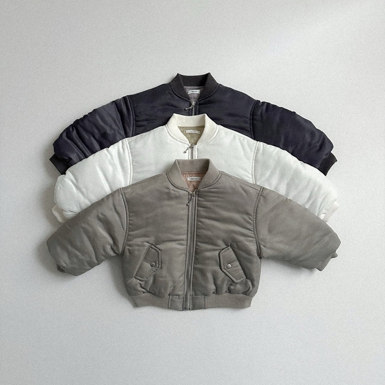 韩国童装代购DIGREEN冬男女儿童宝宝夹棉立领面包服棉服外套大衣