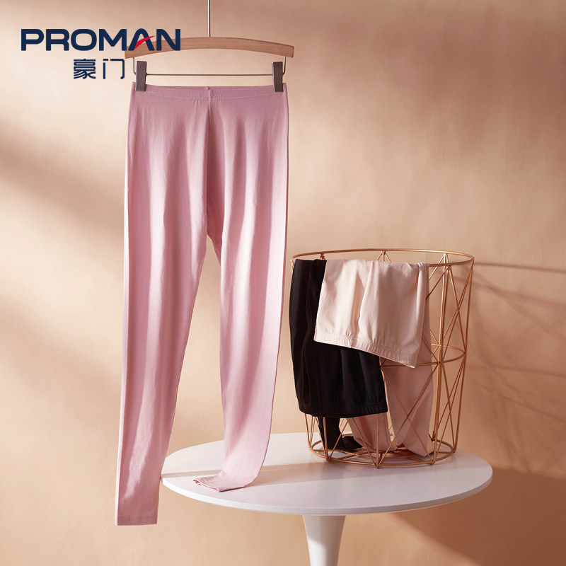 PROMAN豪门女士莫代尔棉薄款秋裤打底青年线裤大码保暖冬季宽松,女士内衣/男士内衣/家居服,保暖裤,淘宝优惠券,粉丝福利购,淘宝优惠卷