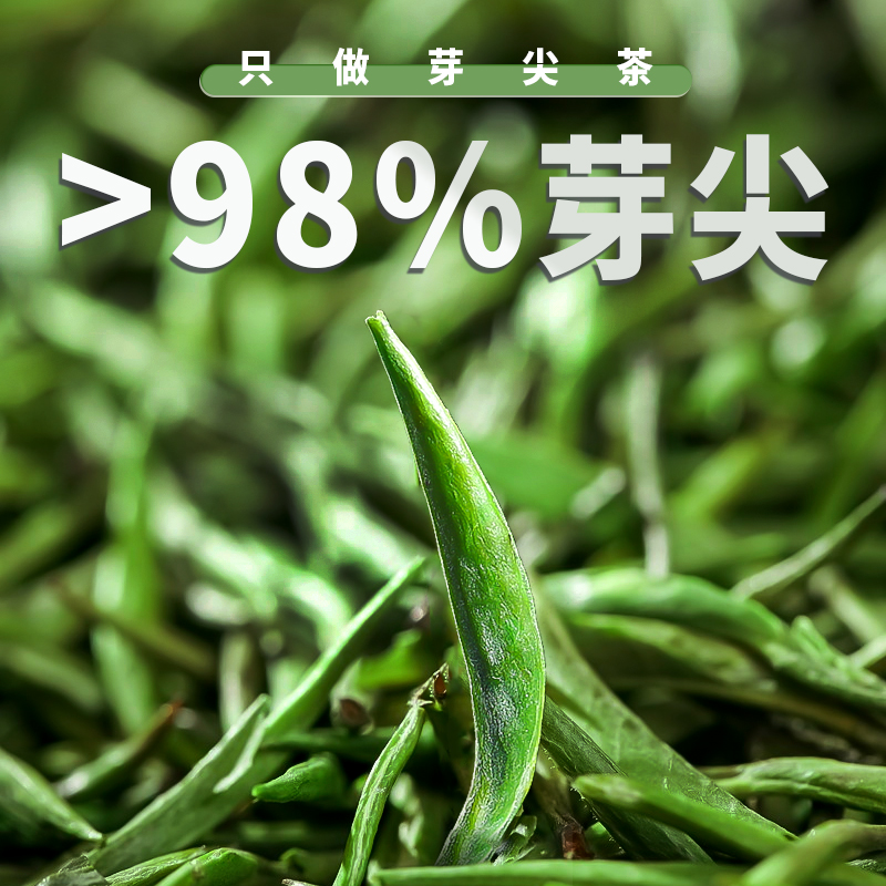 2025新茶雀舌绿茶明前特级峨眉山嫩芽浓香型茶叶散装口粮茶