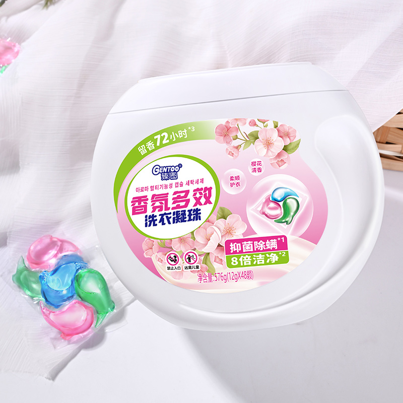 臻圖香氛多效洗衣凝珠櫻花香