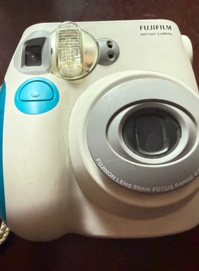 议价 富士instax mini7s拍立得 蓝白色 正常使用 成色