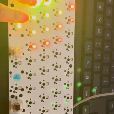 议价 Gh60左移64键pcb带rgb灯支持via qmk