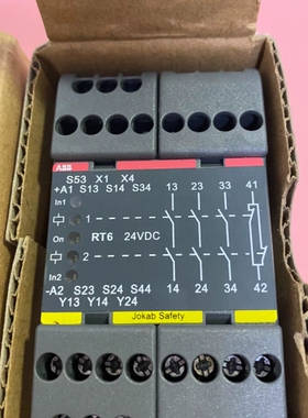 议价 全新ABB安全继电器：RT6,24vDC，数量一个