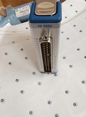 议价 NI 9202数据采集模块，16路模拟输入，24位精度，37