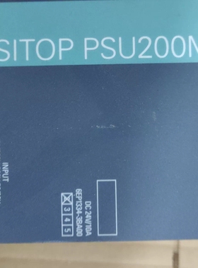 议价 西门子SITOP PSU200M电源模块 6EP1334-3