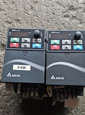 议价 台达变频器0.4KW 220V VFD004E21A
